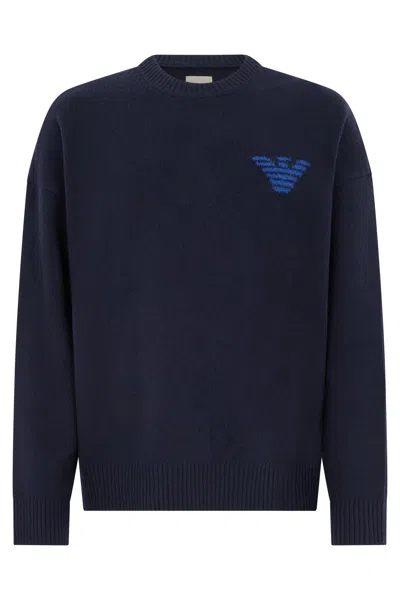 EMPORIO ARMANI EMPORIO ARMANI WOOL BLEND PULLOVER