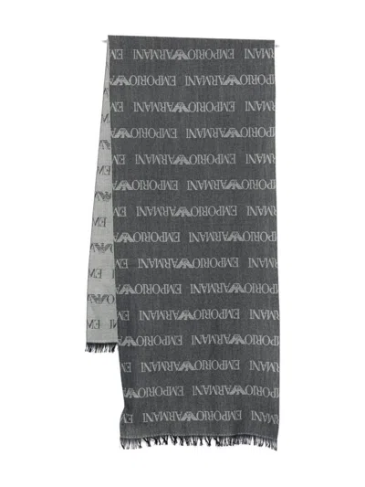 EMPORIO ARMANI EMPORIO ARMANI WOOL BLEND SCARF