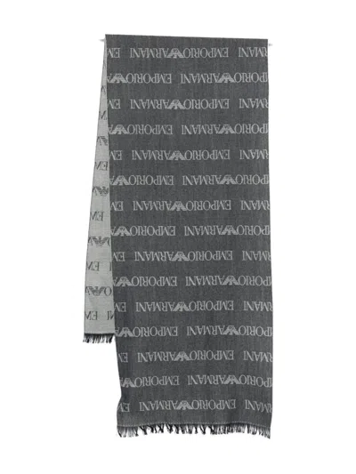EMPORIO ARMANI EMPORIO ARMANI WOOL BLEND SCARF
