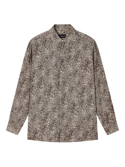 EMPORIO ARMANI WOOL BLEND SHIRT