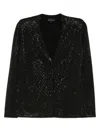 Emporio Armani Wool Blend Single-breasted Jacket In Black