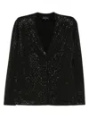 Emporio Armani Wool Blend Single-breasted Jacket In Black