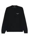 Emporio Armani Men's Wool Blend Sweater In Blue
