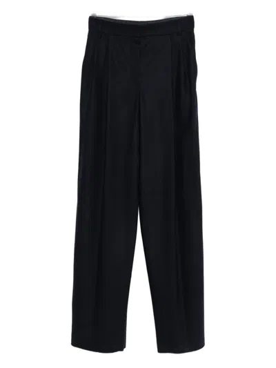 EMPORIO ARMANI EMPORIO ARMANI WOOL CHECKED TROUSERS