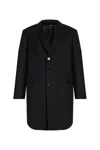Emporio Armani Long-sleeved Casual Jacket In Black