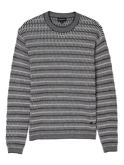 EMPORIO ARMANI EMPORIO ARMANI WOOL CREWNECK JUMPER