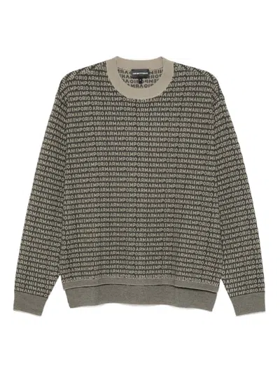 EMPORIO ARMANI EMPORIO ARMANI WOOL CREWNECK JUMPER