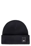 Emporio Armani Wool Hat In Blue