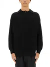 Emporio Armani Men's Wool Jersey In Black