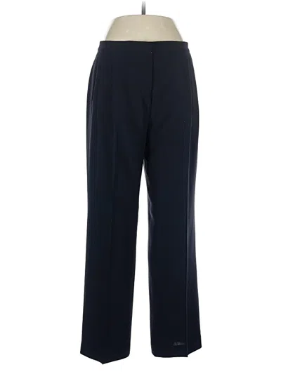 Pre-owned Emporio Armani Wool Pants In Blue