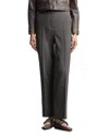 Emporio Armani Wool Pants In Gray