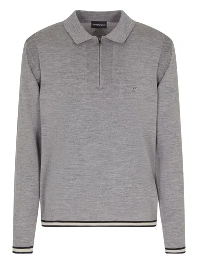 EMPORIO ARMANI EMPORIO ARMANI WOOL POLO SHIRT