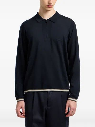 EMPORIO ARMANI WOOL POLO SHIRT