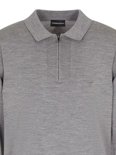 EMPORIO ARMANI EMPORIO ARMANI WOOL POLO SHIRT