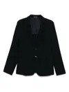 Emporio Armani Wool Single-breasted Blazer Jacket