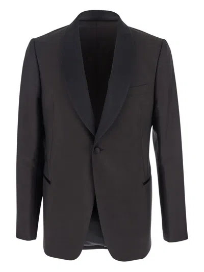 EMPORIO ARMANI EMPORIO ARMANI WOOL SINGLE-BREASTED JACKET