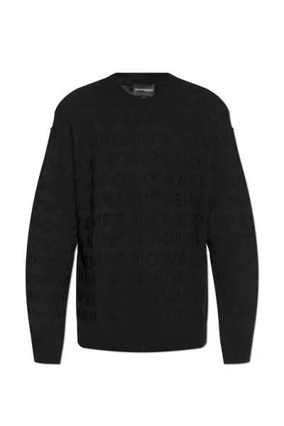 Emporio Armani Sweater In Black
