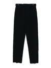 Emporio Armani Wool Trousers In Blue