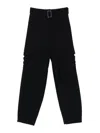 Emporio Armani Wool Trousers In Blue