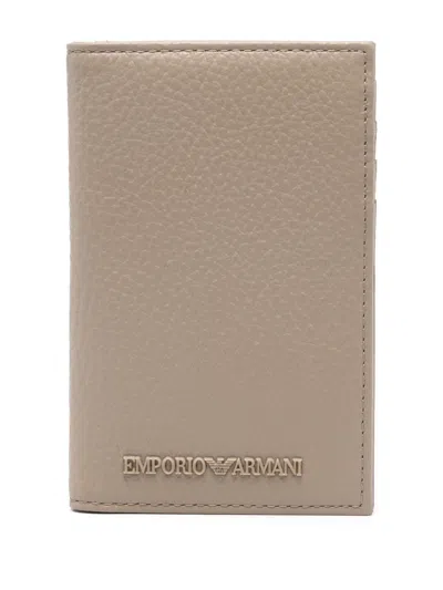 Emporio Armani Men`s Credit Card In Gray