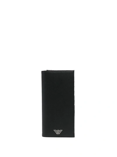 Emporio Armani Yen Wallet In Black