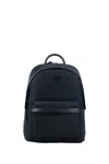 Emporio Armani Men's Logo Nylon Backpack In Black Beauty