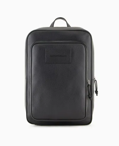 Emporio Armani Zaino Porta Pc In Black