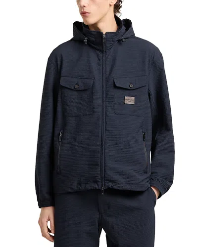 EMPORIO ARMANI ZIP BLOUSON JACKET
