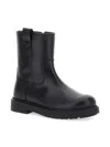 Emporio Armani Zip-fastening Boots In Black