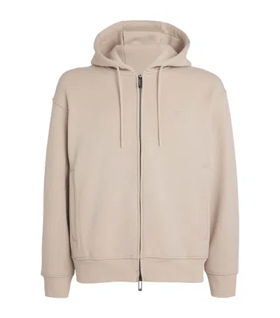 EMPORIO ARMANI ZIP-UP HOODIE