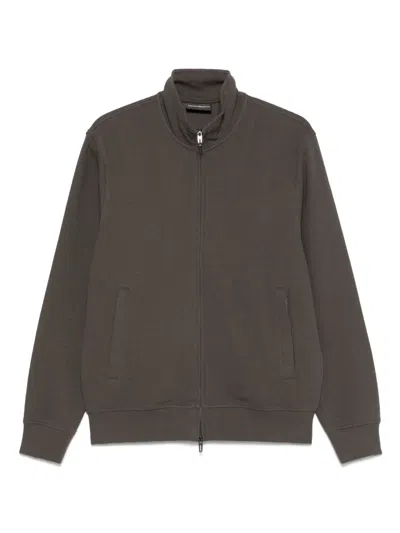 EMPORIO ARMANI ZIP-UP SWEATSHIRT