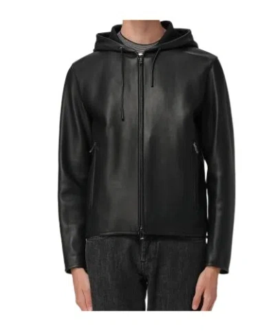 EMPORIO ARMANI EMPORIO ARMANI ZIPPED HOODED JACKET