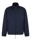 EMPORIO ARMANI ZIPPED SWEATSHIRT