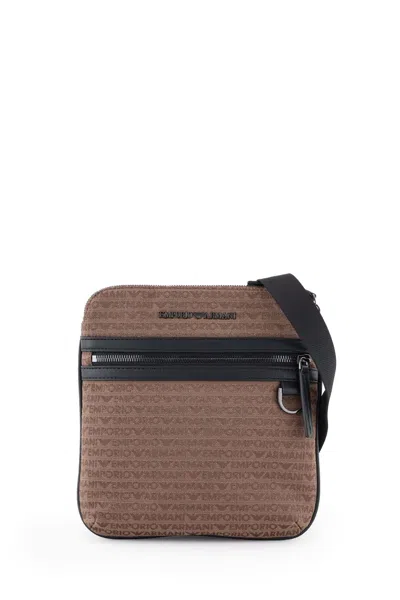 Emporio Armani Zipper Shoulder Bag