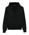 EMPORIO ARMANI ZIPPERED HOODED SWEATSHIRT