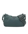 Emporio Armani Zippered Shoulder Bag In Green