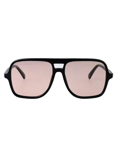 Emporio Armani Full Frame Sunglasses In Black