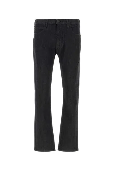 Emporio Armnai Black Stretch Denim Jeans