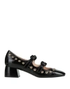 Emporio Di Pitti Woman Pumps Black Size 7 Leather In Black