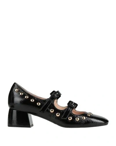 Emporio Di Pitti Woman Pumps Black Size 7 Leather