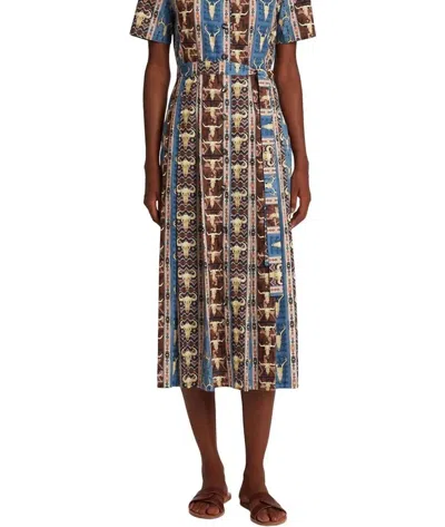 Emporio Sirenuse Claudia Arizona Dress In Brown