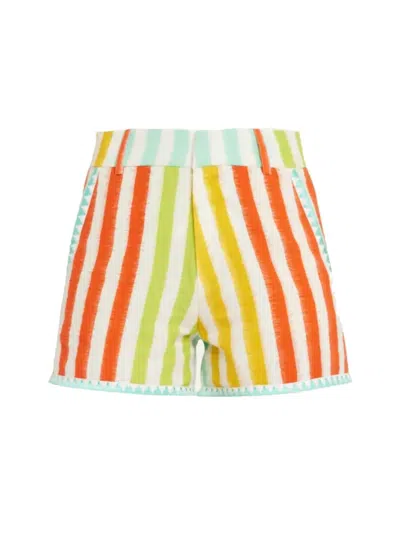 Emporio Sirenuse Ikat Striped Multicolor Shorts