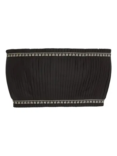 Emporio Sirenuse Pleated Bandeau Top