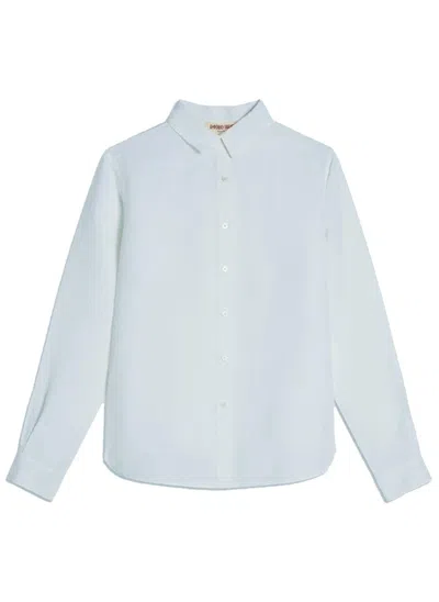 Emporio Sirenuse Women's Sparrow Light Wind Shirt In Cloud In Blue