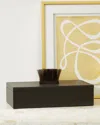 Emporium Home For William D Scott Harrington Box In Graphite Leather