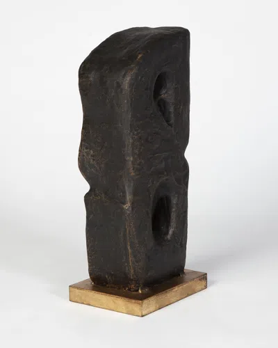 Emporium Home For William D Scott Monolith Sculpture In Black