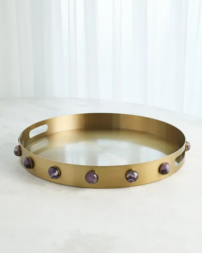 Emporium Home For William D Scott Pandora Tray In Amethyst