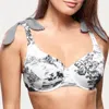 Empreinte Balconette Full Cup Bikini Top In Story In Multi