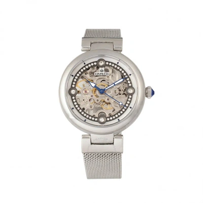 Empress Adelaide Automatic Crystal White Dial Ladies Watch Empem2501 In Gold