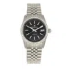 Empress Constance Automatic Bracelet Watch With Date In Black